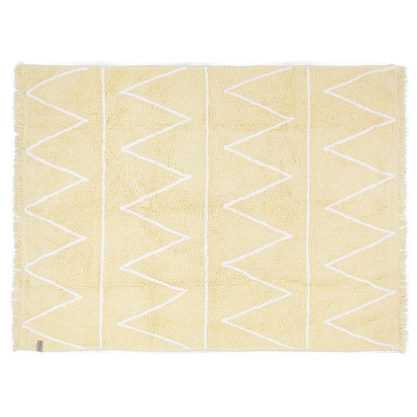 Tapis Hippy 120 x 160 cm - Jaune
