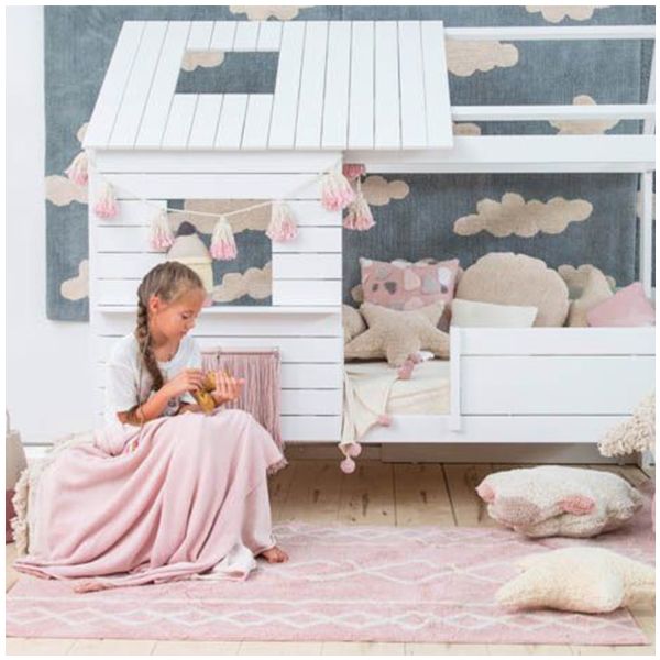 Tapis Lavable Oasis - Rose - 120 x 160 cm