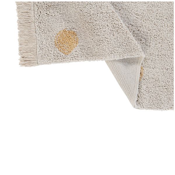 Tapis Hippy Dots 120 x 160 cm - Naturel / Miel