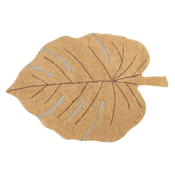 Tapis Monstera 120 x 180 cm - Miel