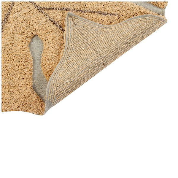 Tapis Monstera 120 x 180 cm - Miel