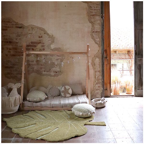 Tapis Monstera 120 x 180 cm - Olive