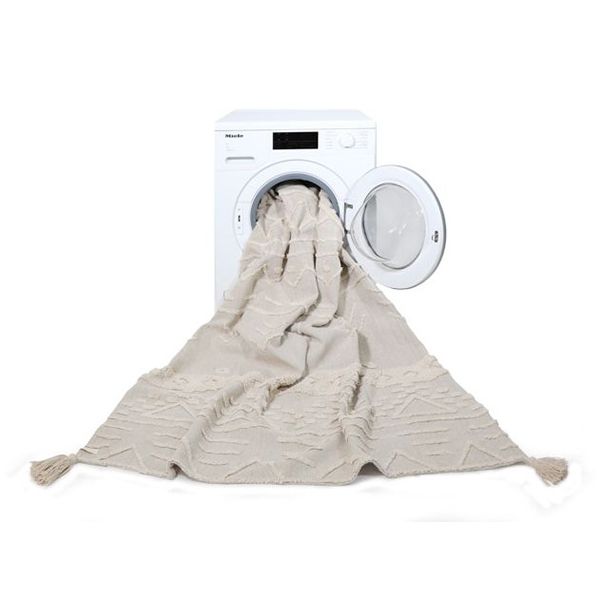 Tapis Lavable Tribu - Naturel - 120 x 160 cm