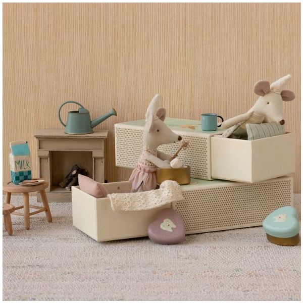 Petite sœur Souris dans sa boîte assortie - Fée des dents