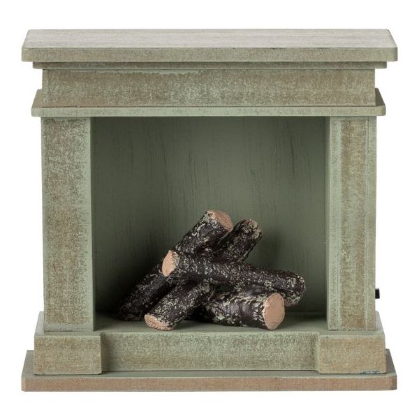 Cheminée - Maison Lapin - Vert