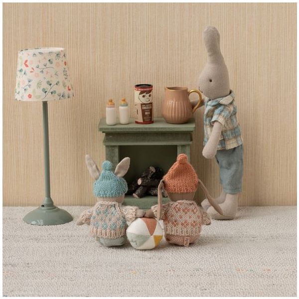 Cheminée - Maison Lapin - Vert