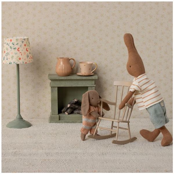 Fauteuil à bascule - Maison Lapin - Beige