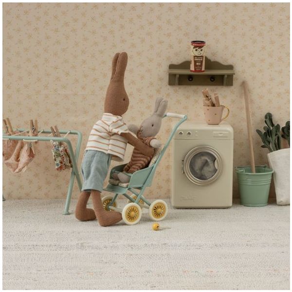 Machine à laver - Maison Lapin - Crème