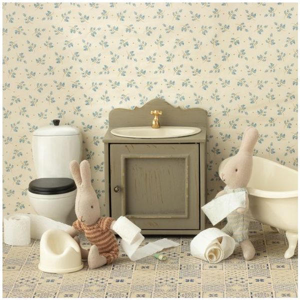 Toilettes - Maison Lapin - Blanc