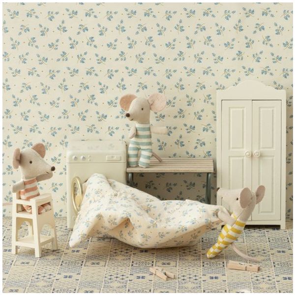 Chaise haute - Maison Souris - Blanc Cassé