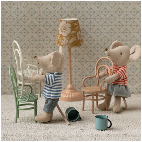 Chaise Vintage - Maison Souris - Crème