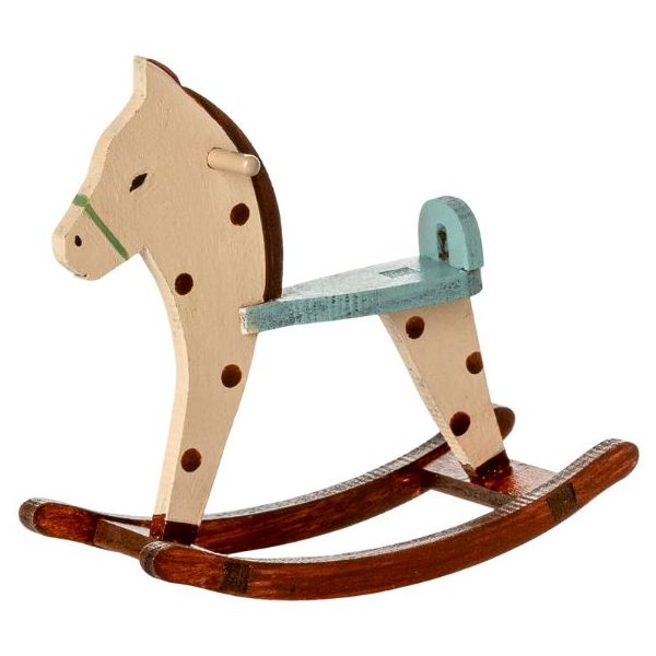 Cheval à bascule - Maison Souris - Pois