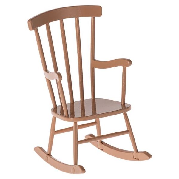 Fauteuil à bascule - Maison Souris - Rose Poudré