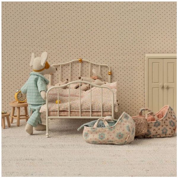 Lit Vintage - Maison Souris - Blanc