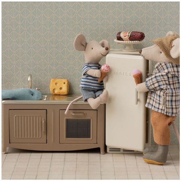 Cuisinière - Maison Souris - Marron