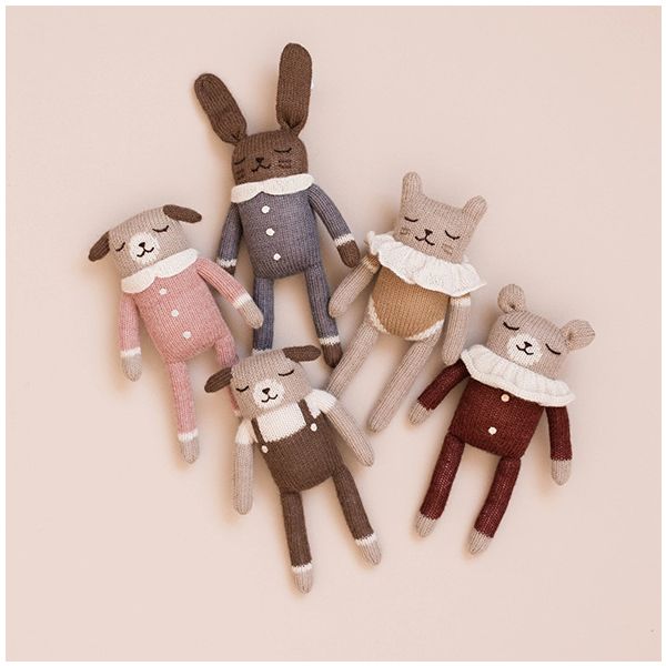 Doudou Chaton - Maillot Ocre