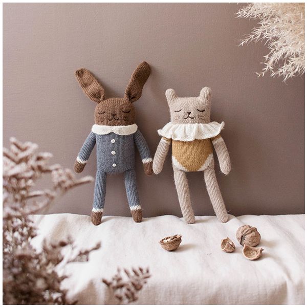 Doudou Chaton - Maillot Ocre