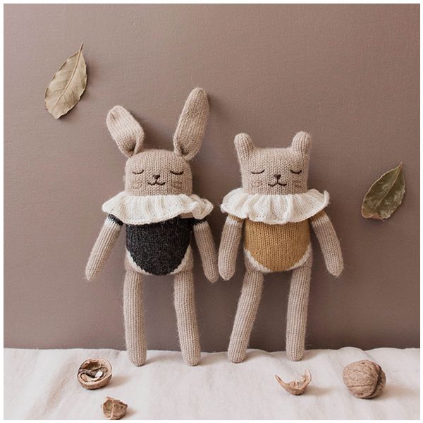 Doudou Chaton - Maillot Ocre