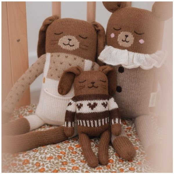 Grand doudou Ourson - Combinaison Avoine