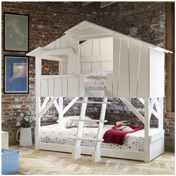 Treehouse Bunk Bed - Unfinished