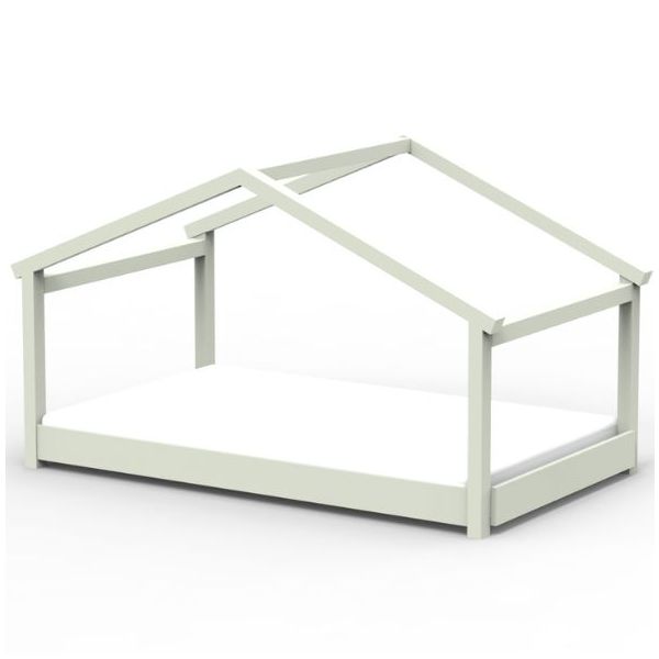 Lit cabane évolutif au sol Montessori Star Light 120 x 190 cm