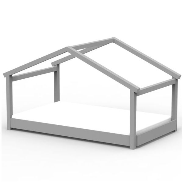 Lit cabane évolutif au sol Montessori Star Light 120 x 190 cm