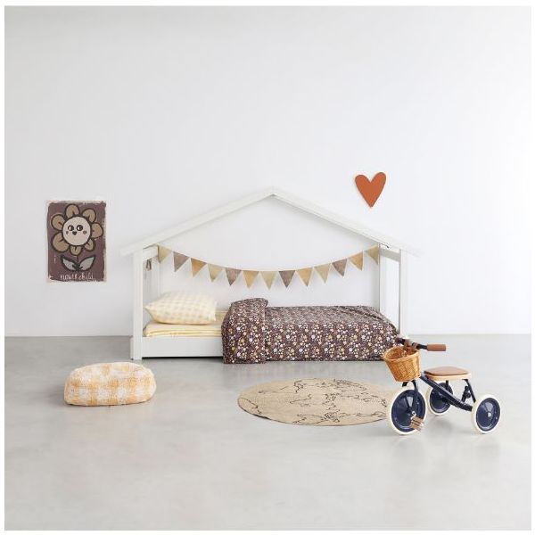 Star Light Montessori Convertible Single Floor House Bed 90 x 200 cm