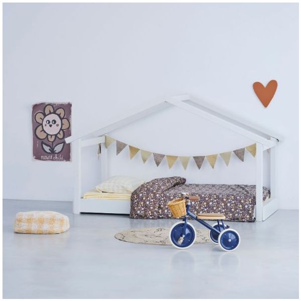 Star Light Montessori Convertible Single Floor House Bed 90 x 200 cm