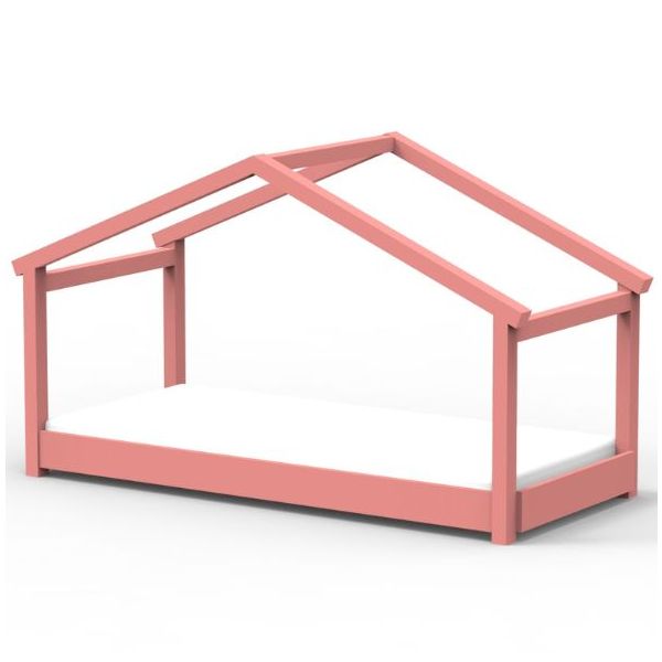 Star Light Montessori Convertible Single Floor House Bed 90 x 200 cm