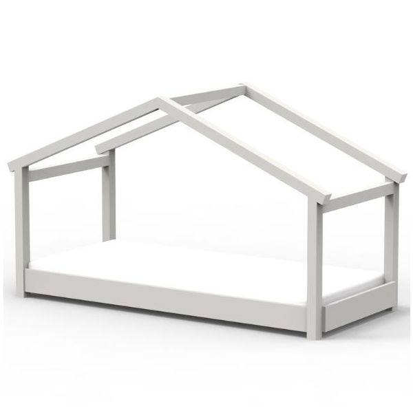 Star Light Montessori Convertible Single Floor House Bed 90 x 200 cm