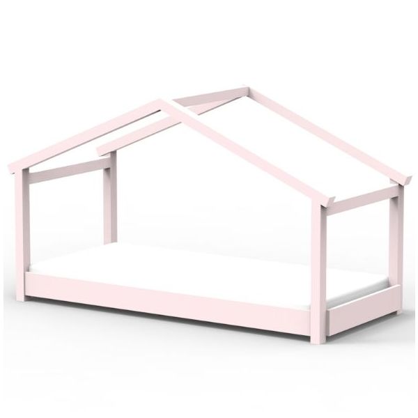 Star Light Montessori Convertible Single Floor House Bed 90 x 200 cm