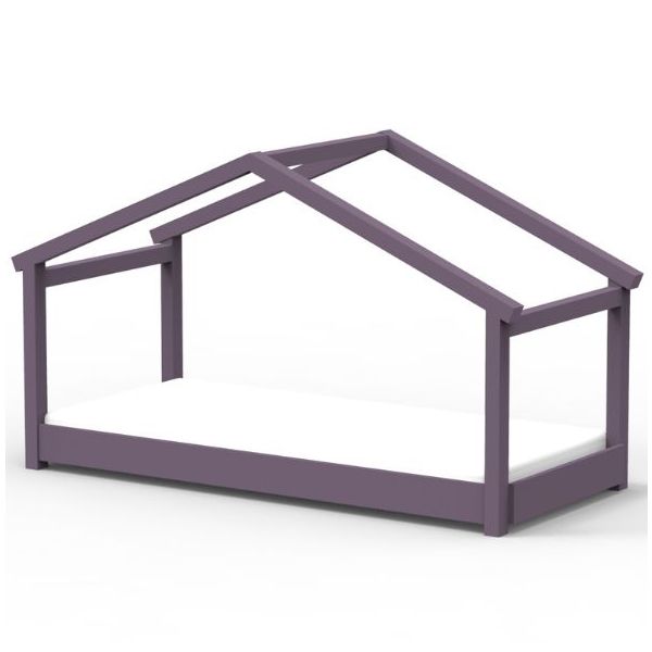 Star Light Montessori Convertible Single Floor House Bed 90 x 200 cm