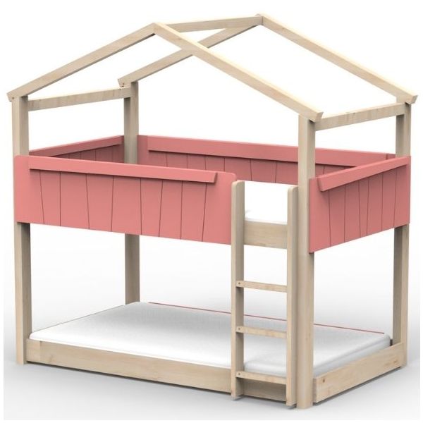 Star Light Convertible Floor Bunk House Bed 120 x 190 cm