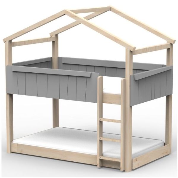 Star Light Convertible Floor Bunk House Bed 120 x 200 cm