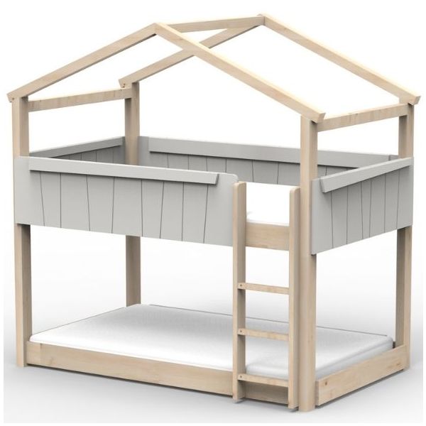 Star Light Convertible Floor Bunk House Bed 120 x 190 cm