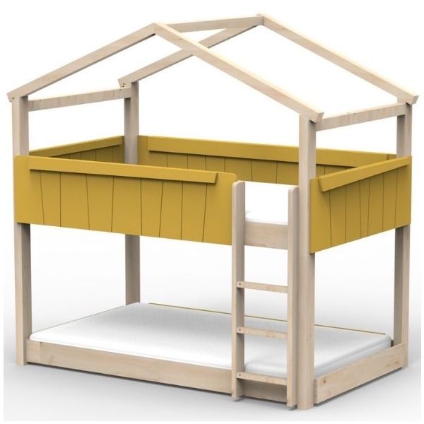 Star Light Convertible Floor Bunk House Bed 120 x 200 cm
