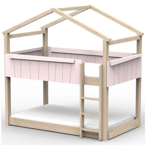 Star Light Convertible Floor Bunk House Bed 120 x 200 cm