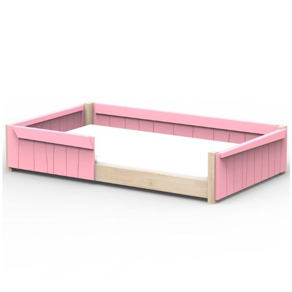 Star Light Montessori Convertible Single Floor Bed 120 x 200 cm