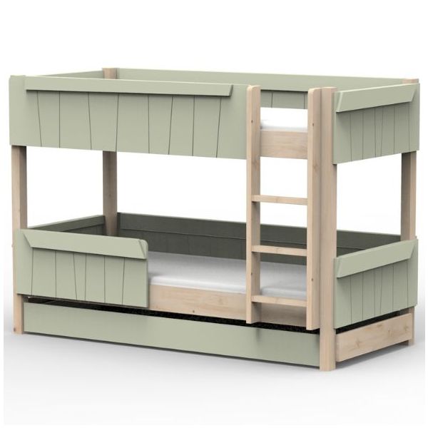 Star Light Convertible Bunk Bed with Trundle Drawer 90 x 190 cm