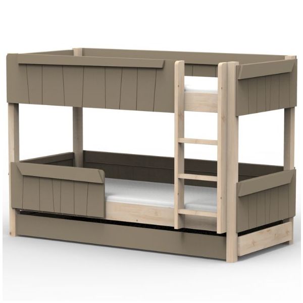 Star Light Convertible Bunk Bed with Trundle Drawer 90 x 190 cm