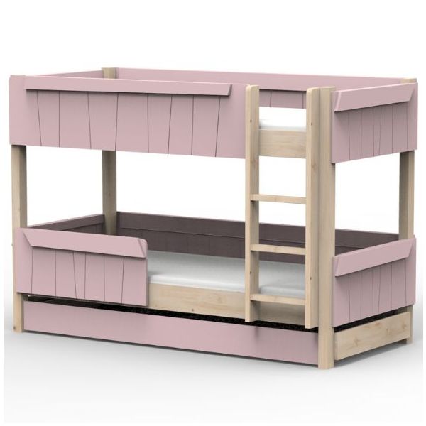 Star Light Convertible Bunk Bed with Trundle Drawer 90 x 200 cm
