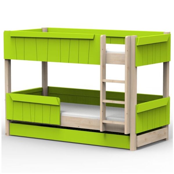 Star Light Convertible Bunk Bed with Trundle Drawer 90 x 190 cm