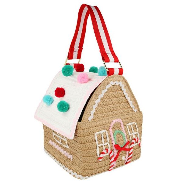 Sac panier - Maison en pain d'épices