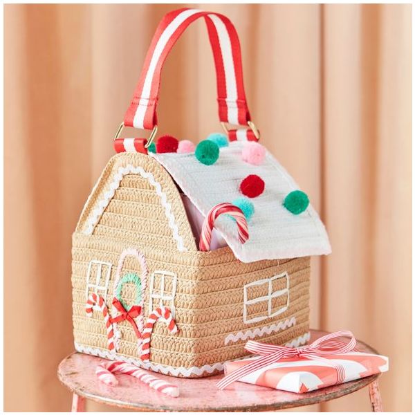 Sac panier - Maison en pain d'épices