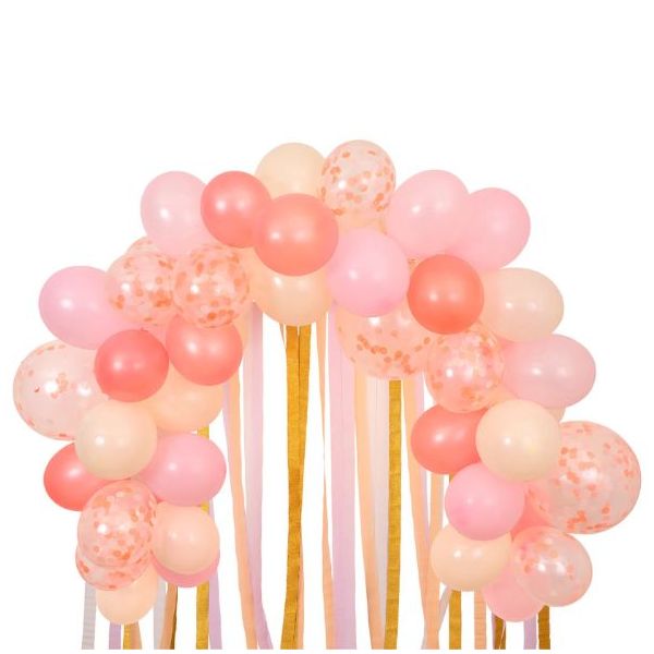 Arche de ballons - Rose