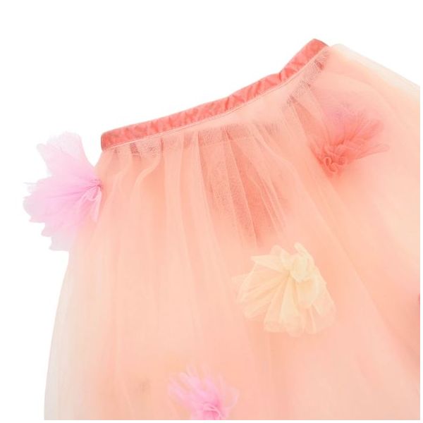 Cape florale - 3-6 ans - Rose