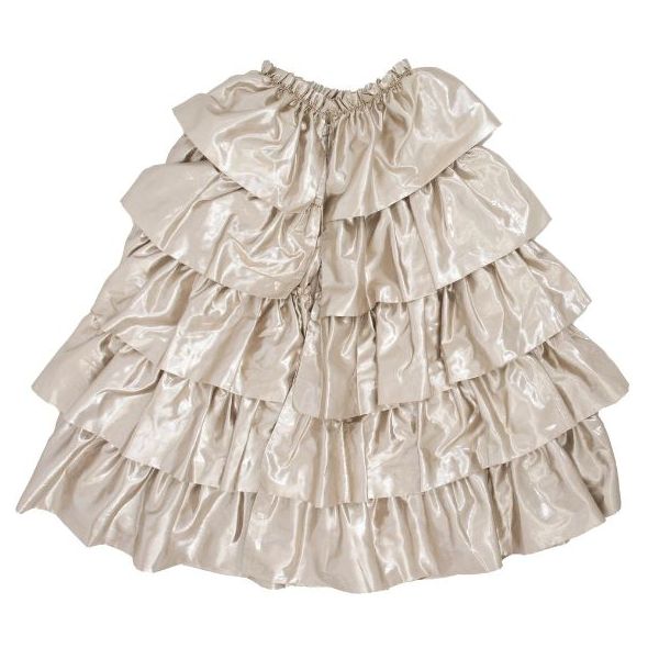 Cape à volants - 3-6 ans - Doré