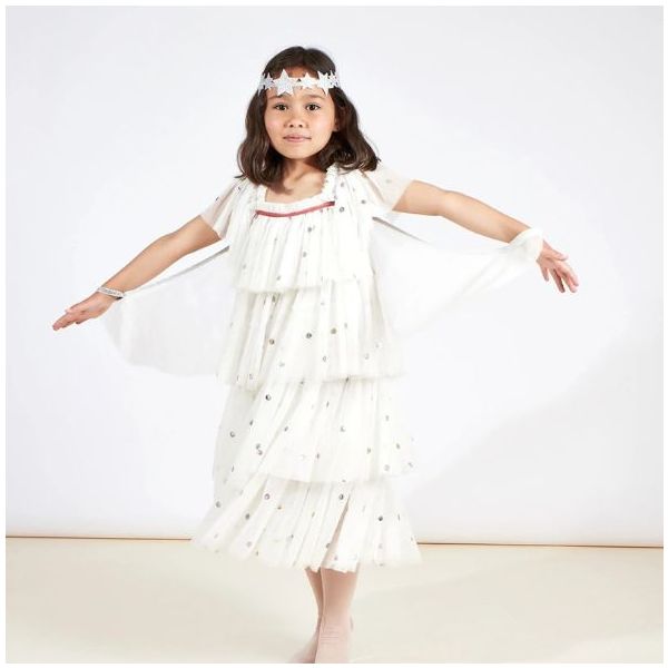 Déguisement robe d'Ange - Blanc
