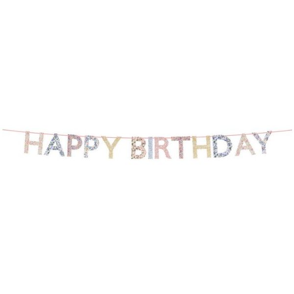 Guirlande Happy Birthday - Liberty