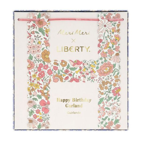 Guirlande Happy Birthday - Liberty